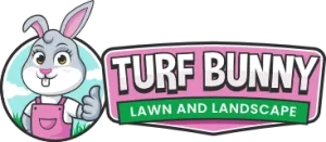 full color turf bunny logo